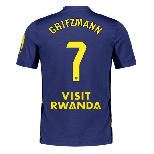 Moški Nogometni dresi Atletico Madrid Antoine Griezmann #7 Gostujoči 2025-26 Kratek Rokav
